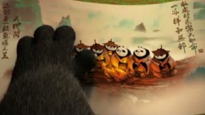 Healing session in the movie, Kung Fu Panda 3 
